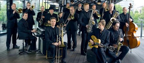 Die hr-Bigband ohne Dirigent 2014