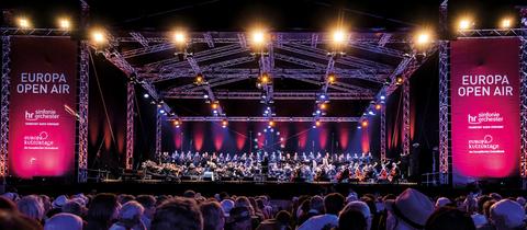 Europa Open Air des hr-Sinfonieorchesters und der Europäischen Zentralbank