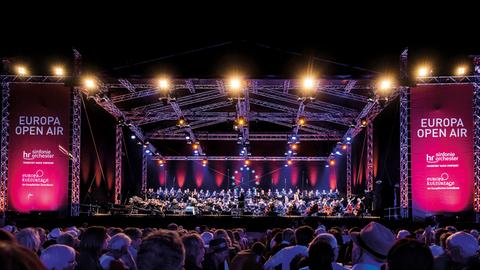 Europa Open Air des hr-Sinfonieorchesters und der Europäischen Zentralbank