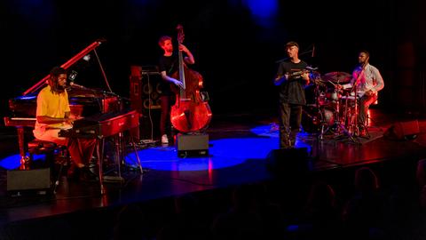 53. Deutsches Jazzfestival Frankfurt 2022 - (Location: Künstlerhaus Mousonturm): Ashley Henry Quartet.