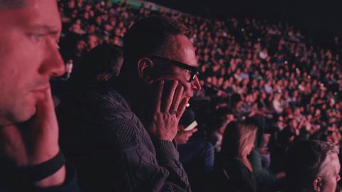 Studioleiter Adam Badowski bei der Trailer-Premiere von "Cyberpunk 2077: Phantom Liberty" in Los Angeles.