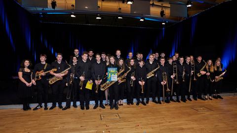 Finale Landeswettbewerb Jugend jazzt Hessen - Platz 2 LBS Big Band Eiterfeld