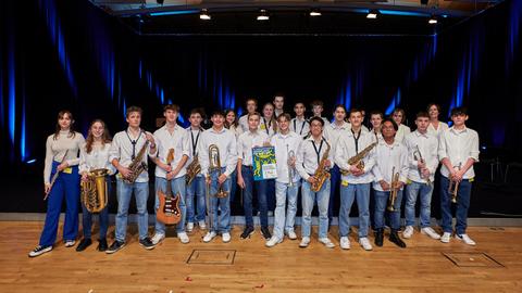 Finale Landeswettbewerb Jugend jazzt Hessen - Platz 3 Ellys Big Band