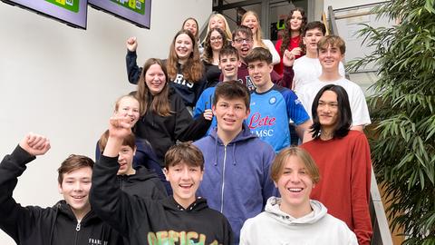 Philipp-Reis-Schule Friedrichsdorf beim FFH-Mediencamp