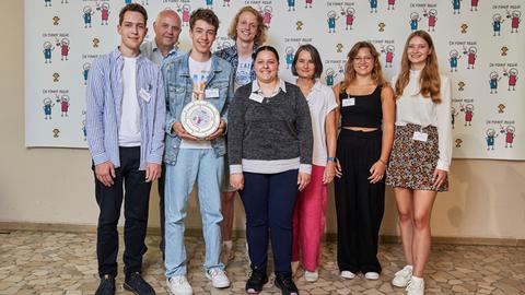 Die Dreieichschule in Langen, Landkreis Offenbach, holte den Preis "Bester Newcomer".