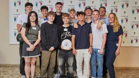 Die Berufsbildende Gutenbergschule in Frankfurt-Bockenheim holte den Preis "Bester Film".