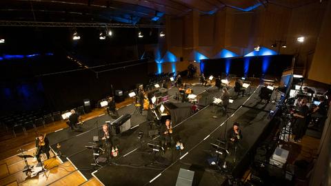 Ungewöhnliches Setting der hr-Bigband