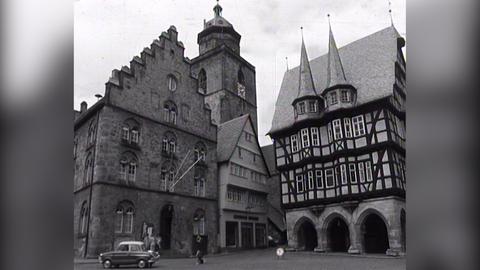 Alsfeld in Oberhessen: Der Marktplatz 