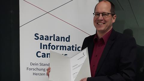 Henning Steiner erhält den Journalistenpreis Informatik 2018