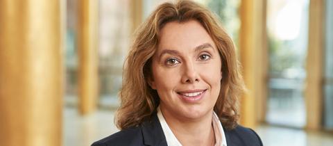 Die Leiterin des hr-Teams ARD-aktuell: Sandra Tzschaschel