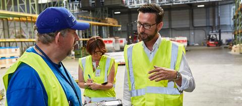 Holger Neumann, Ulrike Schmid und Peter Rothkranz