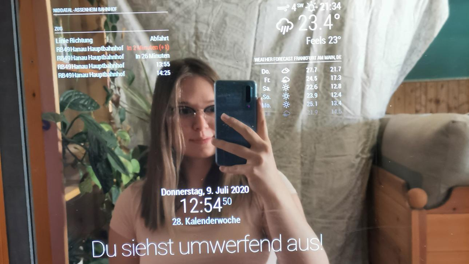 Jascha Kalina im Magic Mirror