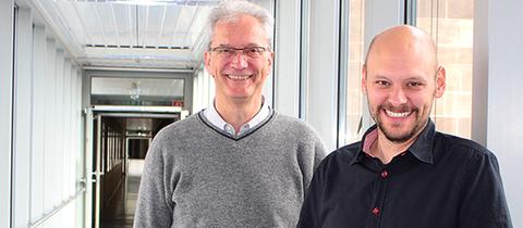 Joachim Meißner und Markus Pleimfeldner (re.).