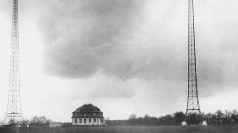 Der Frankfurter "Großsender" am Heiligenstock 