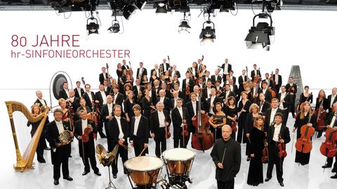 Plakat zum 80. Jubiläum des Sinfonieorchesters