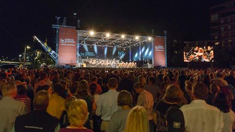 Open-Air-Konzert des hr-Sinfonieorchesters und der hr-Bigband 