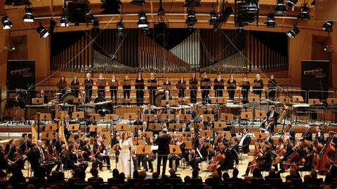 "cresc ... Biennale für Moderne Musik" im hr-Sendesaal in Frankfurt