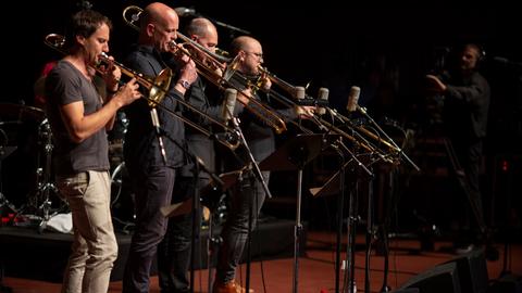 Musiker beim 49. Deutsches Jazzfestival Frankfurt 2018