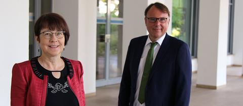 Die Jugendschutzbeauftragten des hr: Hedda Coulon und Frank Freiberger
